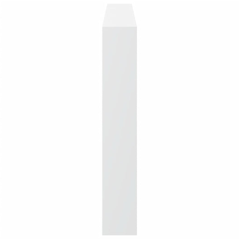 vidaXL Headboard Cabinet with LED White 180 cm