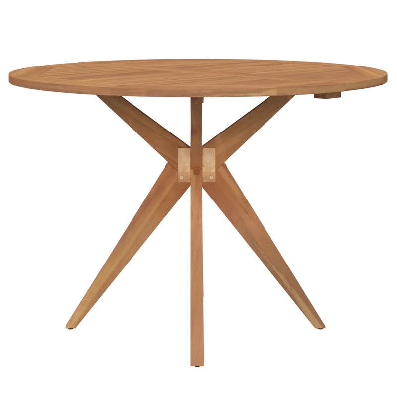 Garden Table Round Ø110x75 cm Solid Wood Acacia