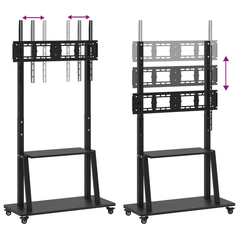 TV Stand on Wheels 32-90 Inch Screen Max VESA 800x600 mm 100kg