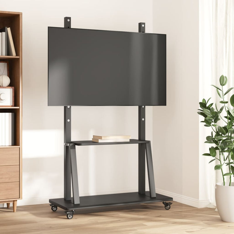 vidaXL TV Stand on Wheels 32-90 Inch Screen Max VESA 800x600 mm 100kg