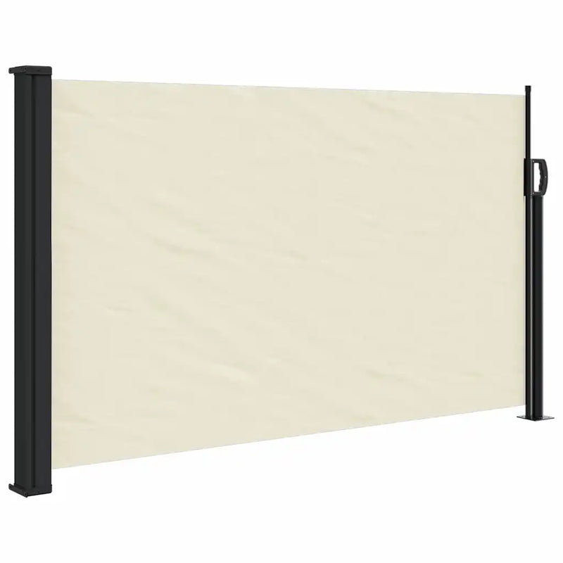 Retractable Side Awning Cream 117x300 cm