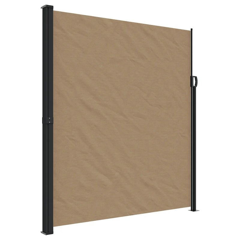 Retractable Side Awning Taupe 220x300 cm