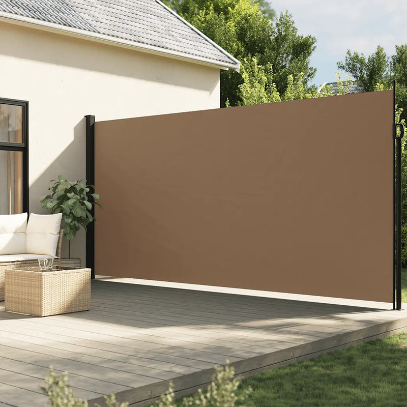 Retractable Side Awning Taupe 220x300 cm