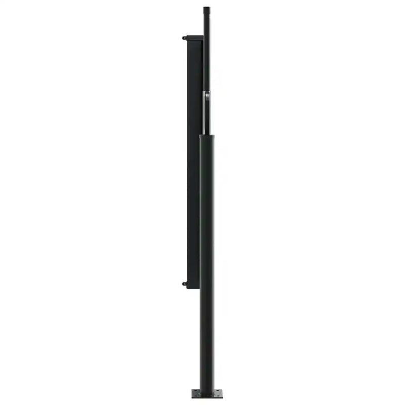 Retractable Side Awning Taupe 100x500 cm