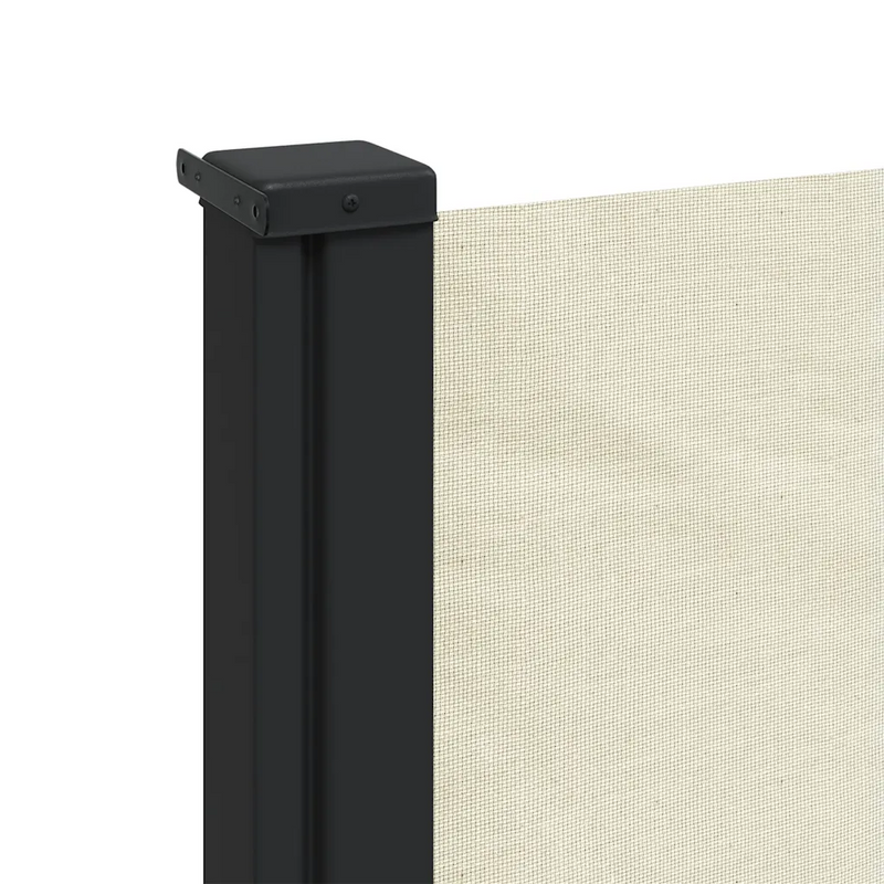 Retractable Side Awning Cream 120x500 cm