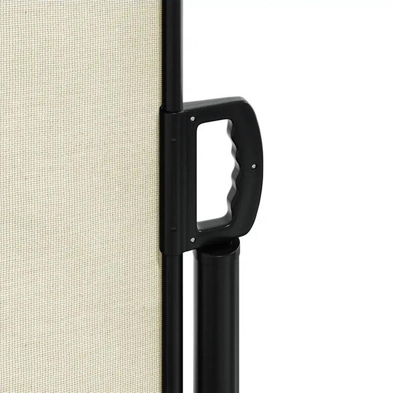 Retractable Side Awning Cream 120x500 cm