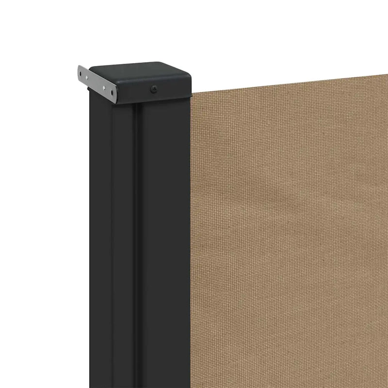 Retractable Side Awning Taupe 200x500 cm