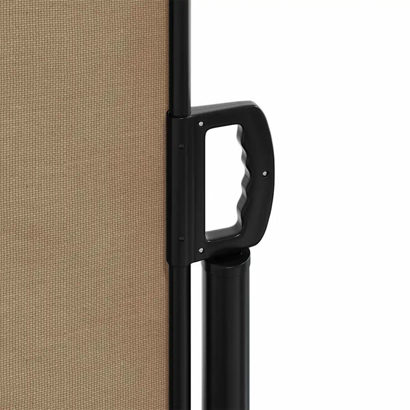 Retractable Side Awning Taupe 200x500 cm