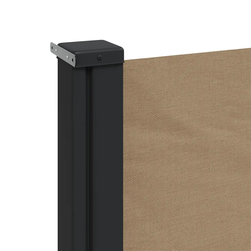 Retractable Side Awning Taupe 220x500 cm
