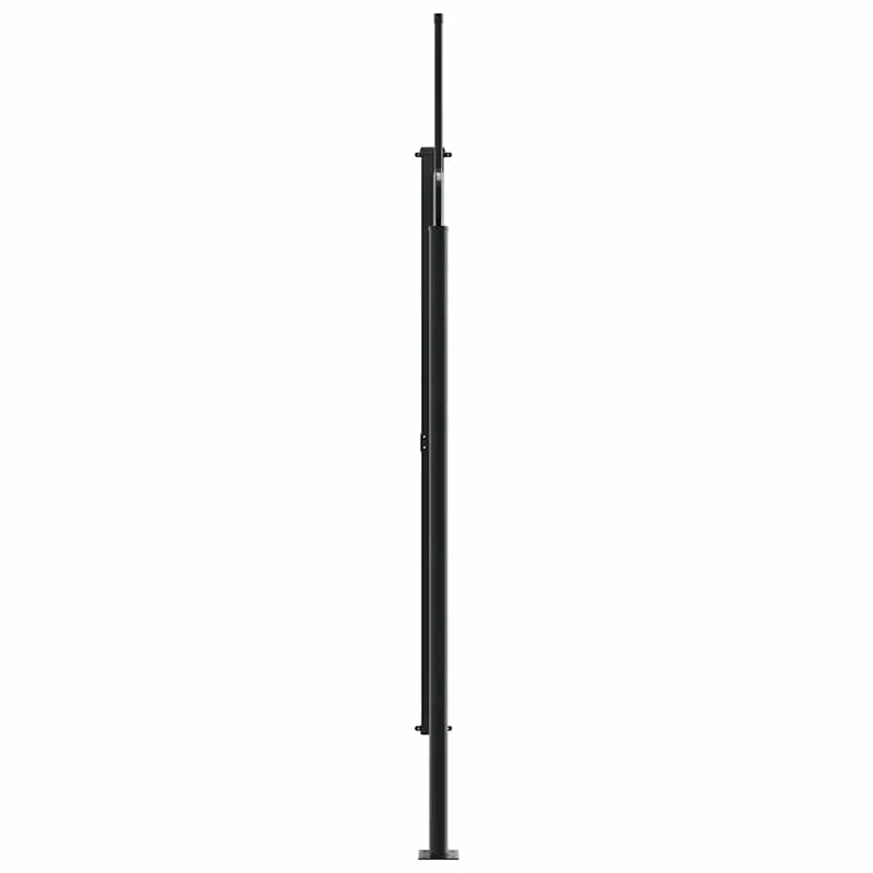 vidaXL Retractable Side Awning Anthracite 200x600 cm