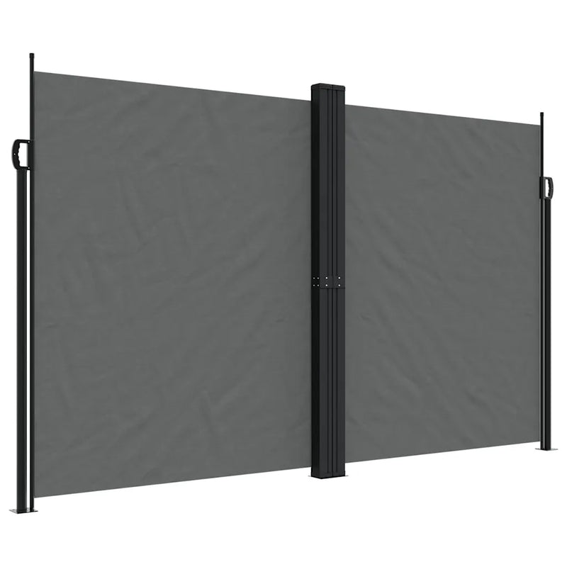 Retractable Side Awning Anthracite 200x1000 cm
