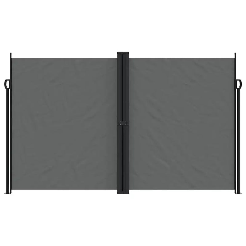 Retractable Side Awning Anthracite 200x1000 cm