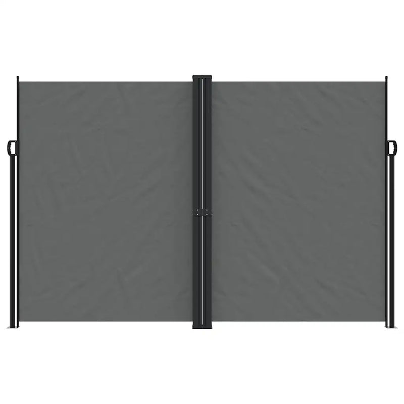Retractable Side Awning Anthracite 220x1000 cm