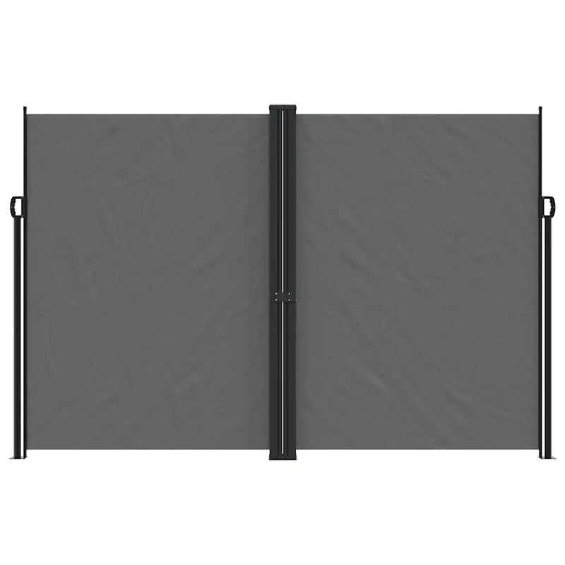 Retractable Side Awning Anthracite 220x1200 cm