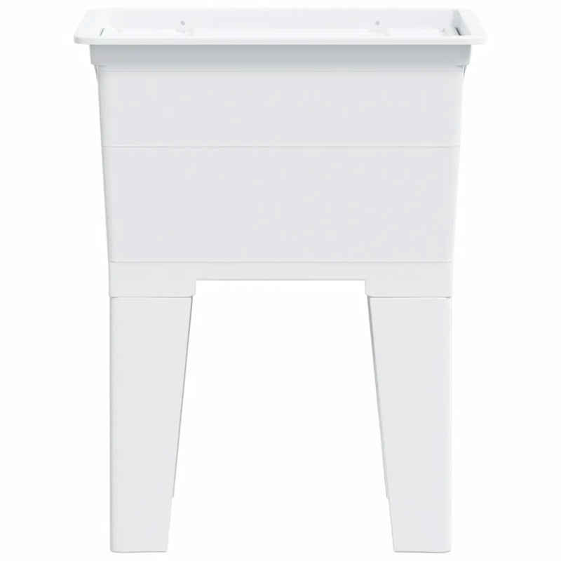 Laundry Tub White 59x41x75 cm Resin
