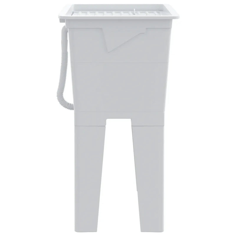 Laundry Tub White 59x41x75 cm Resin