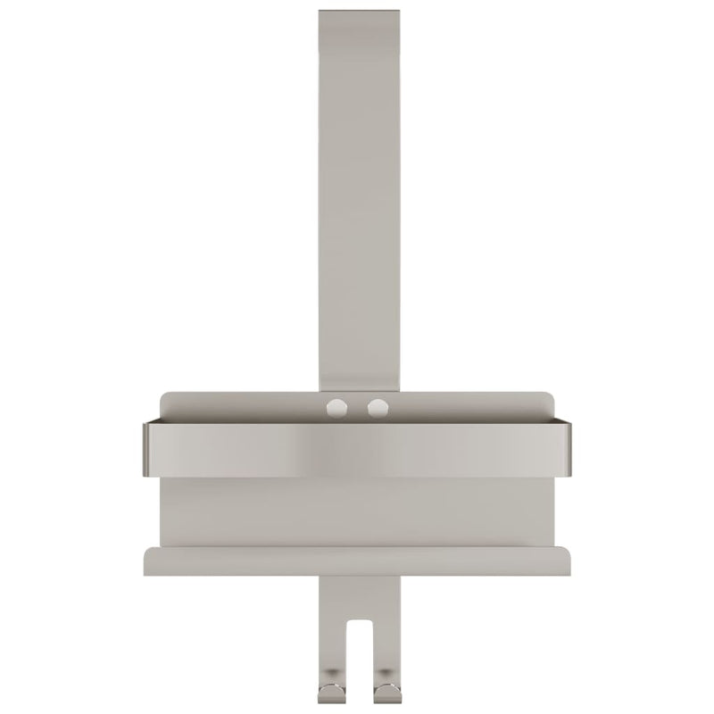vidaXL Hanging Shower Caddy Brushed 304 Stainless Steel