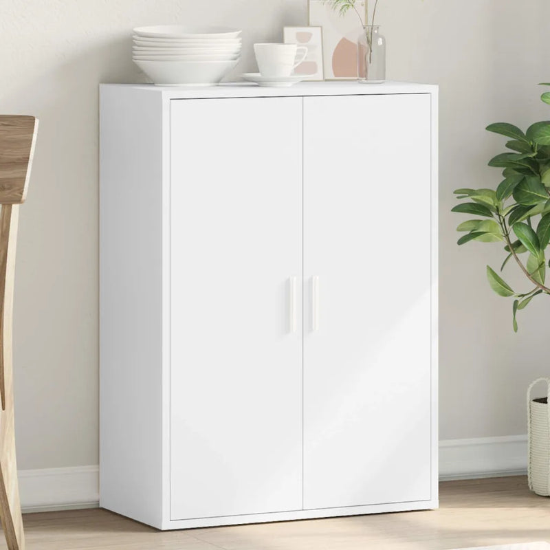 Sideboard White 60x31x84 cm Engineered Wood