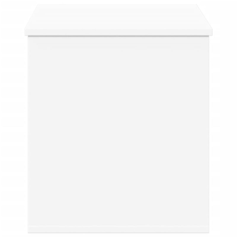 vidaXL Storage Box White 100x42x46 cm Engineered Wood