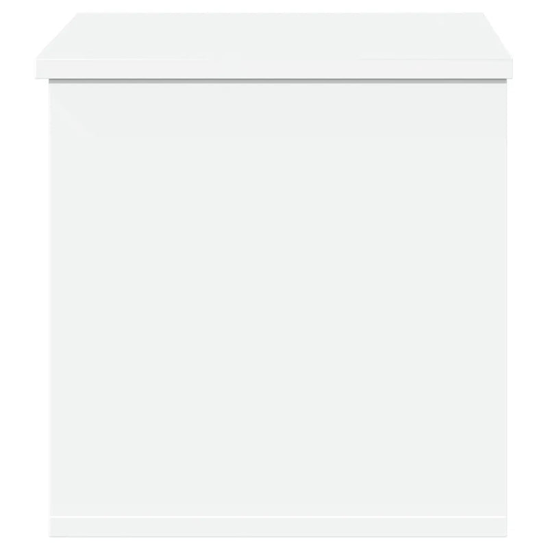 Storage Box White 60x35x35 cm Engineered Wood
