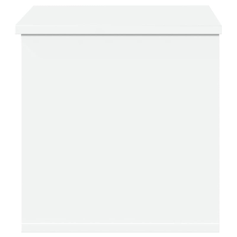 vidaXL Storage Box White 60x35x35 cm Engineered Wood
