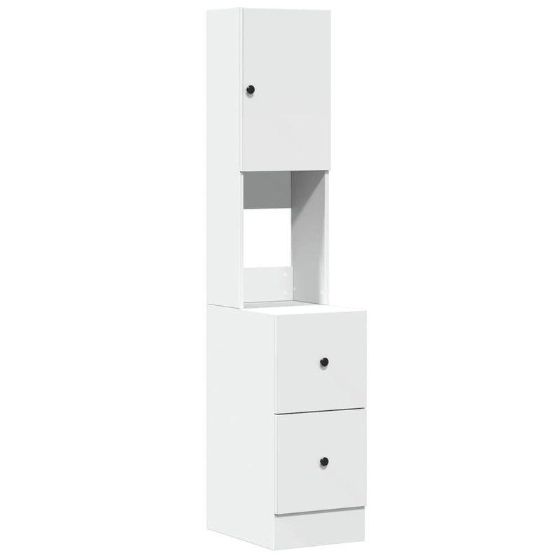 vidaXL Kitchen Cabinet White 35x50x180 cm Engineered Wood