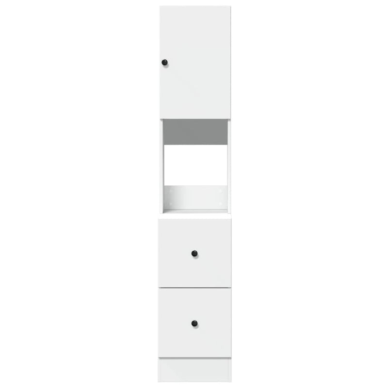 vidaXL Kitchen Cabinet White 35x50x180 cm Engineered Wood