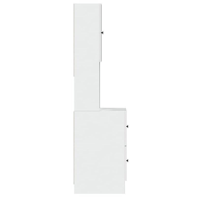 vidaXL Kitchen Cabinet White 35x50x180 cm Engineered Wood