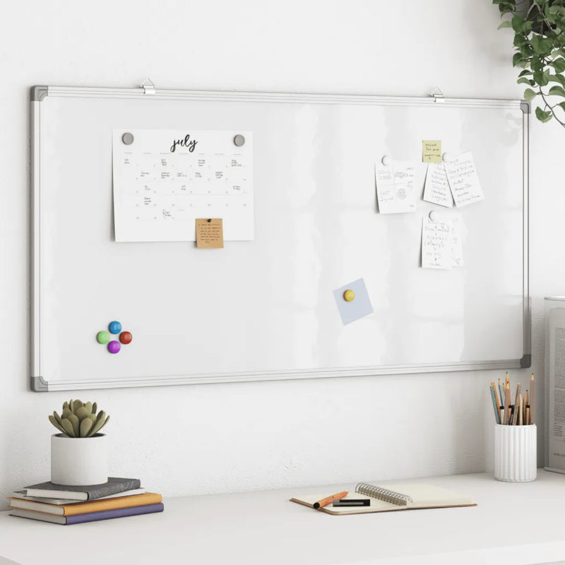 Magnetic Whiteboard 60x30x1.7 cm Aluminium