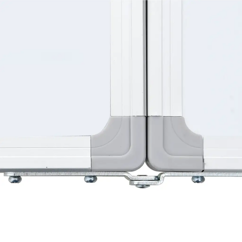 Magnetic Whiteboard Foldable 120x60x1.7 cm Aluminium