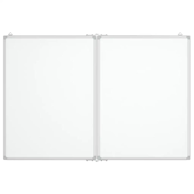 Magnetic Whiteboard Foldable 120x80x1.7 cm Aluminium