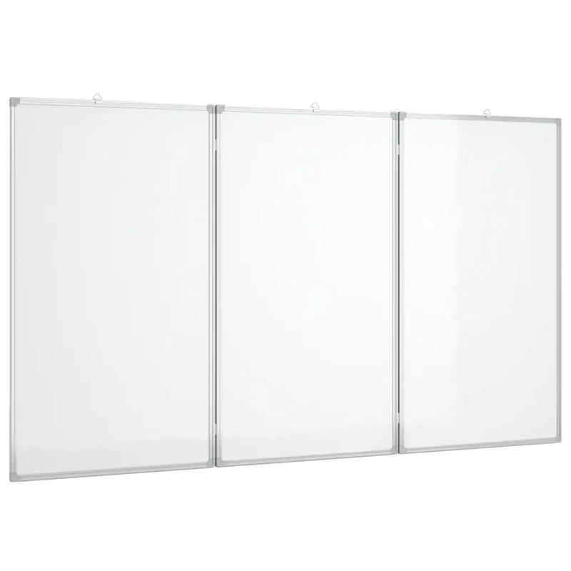 Magnetic Whiteboard Foldable 120x80x1.7 cm Aluminium