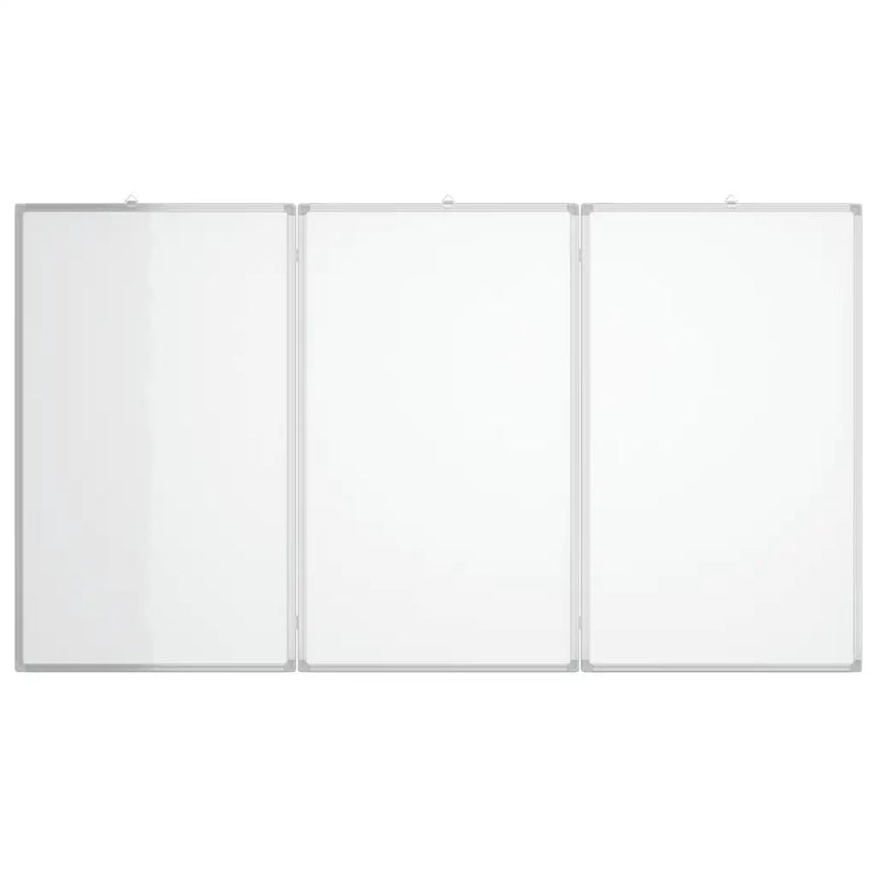 Magnetic Whiteboard Foldable 120x80x1.7 cm Aluminium