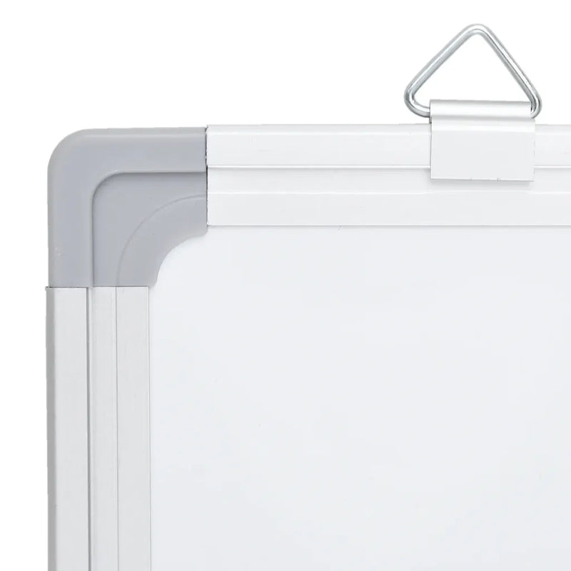 Magnetic Whiteboard Foldable 180x100x1.7 cm Aluminium