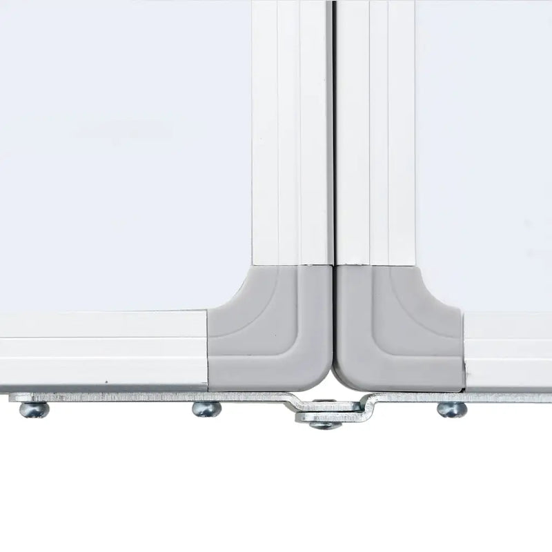 Magnetic Whiteboard Foldable 160x60x1.7 cm Aluminium