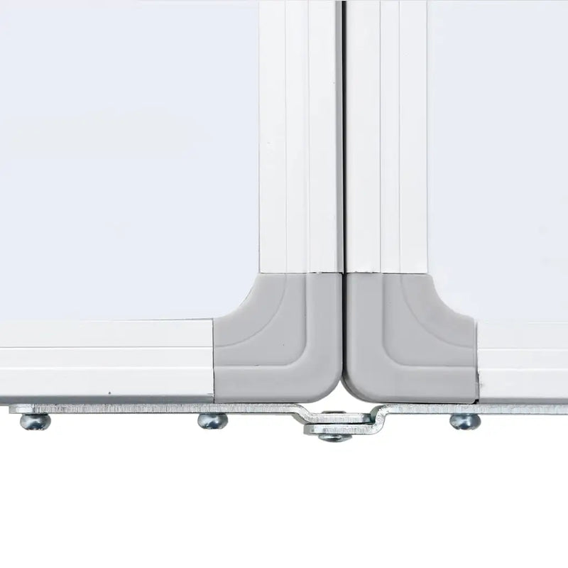 Magnetic Whiteboard Foldable 200x60x1.7 cm Aluminium