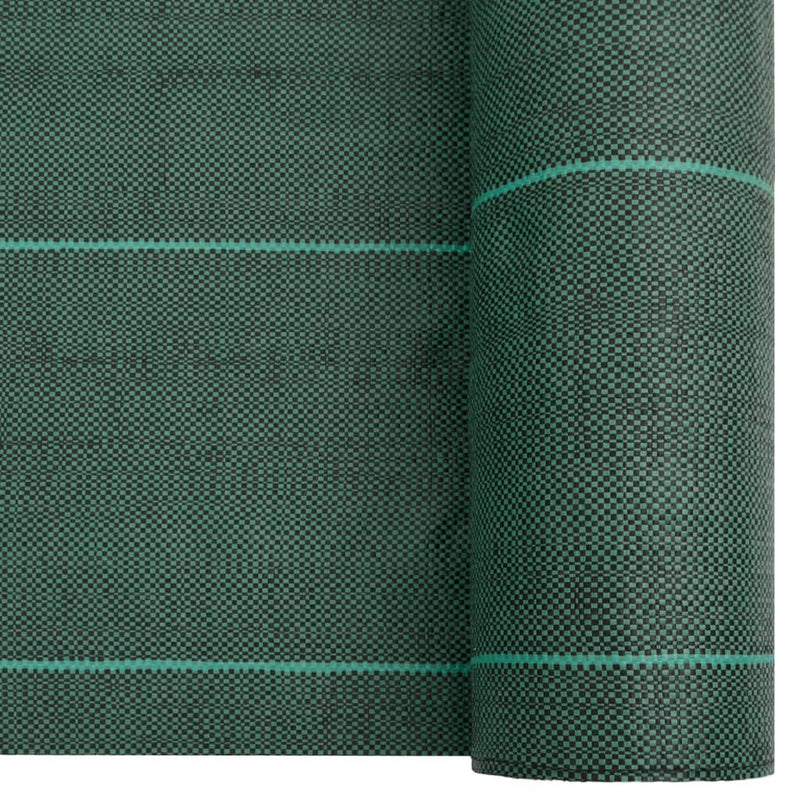 vidaXL Weed Membrane Green 1x25 m PP