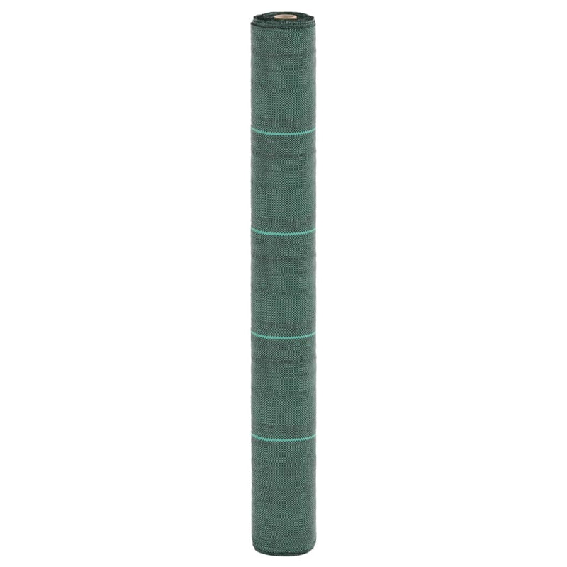 vidaXL Weed Membrane Green 1x200 m PP