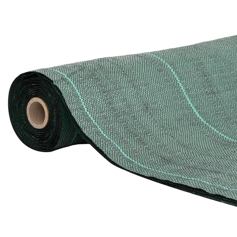 vidaXL Weed Membrane Green 1x200 m PP