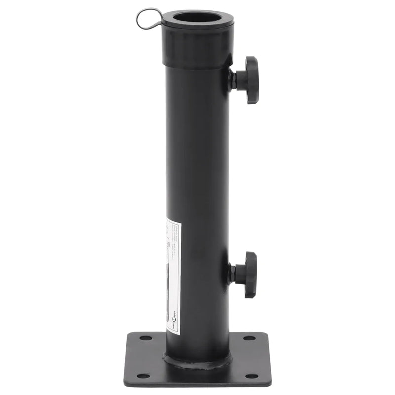 Parasol Base for ��38/48 mm Pole Matt Black Steel