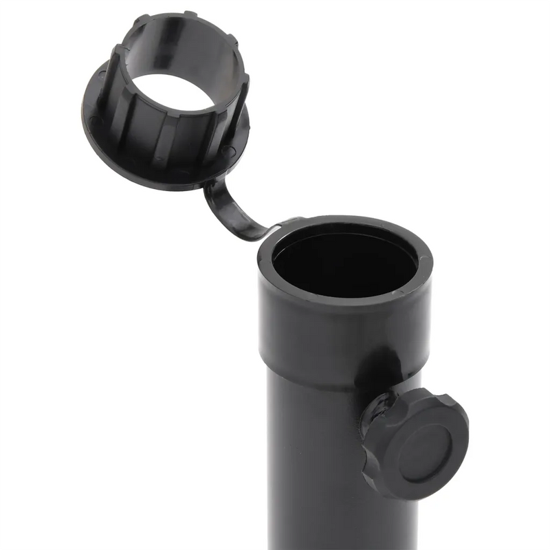 Parasol Base for ��38/48 mm Pole Matt Black Steel