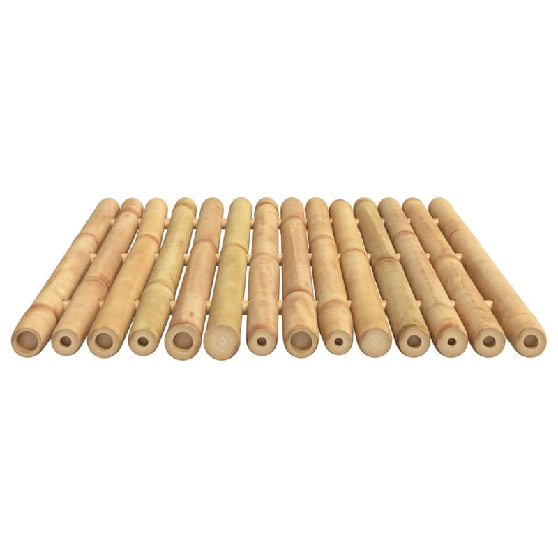 vidaXL Bath Mats 2 pcs 50x35 cm Bamboo