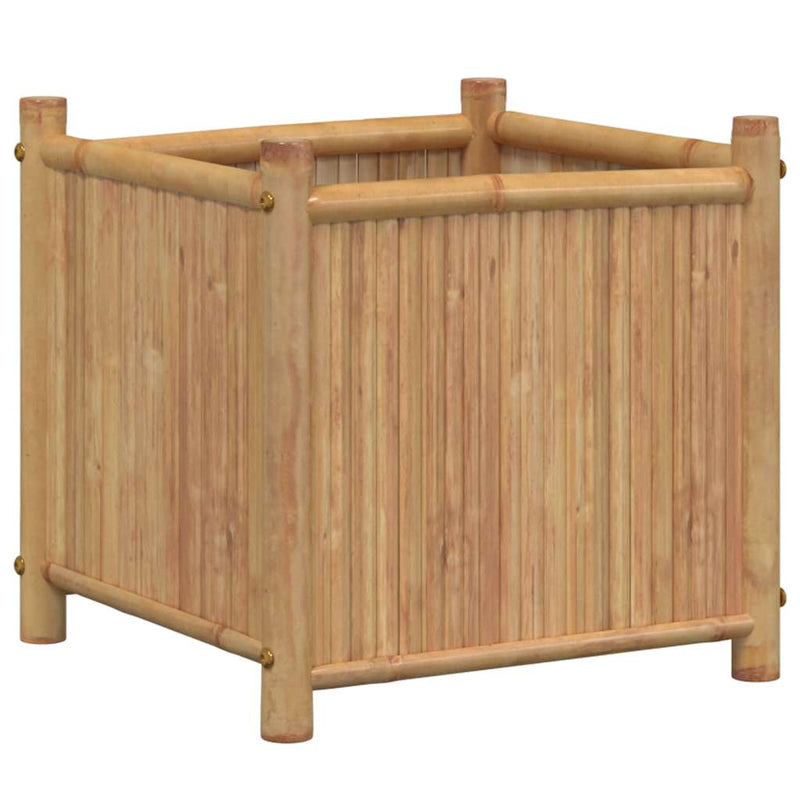 vidaXL Planter 40x40x40 cm Bamboo