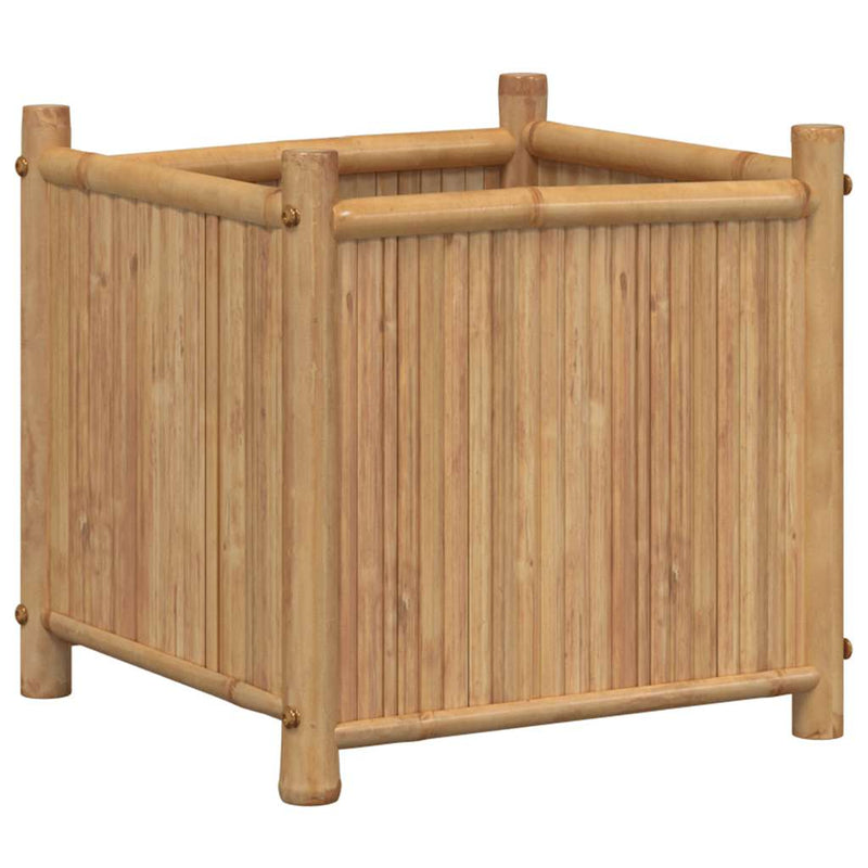 vidaXL Planter 40x40x40 cm Bamboo