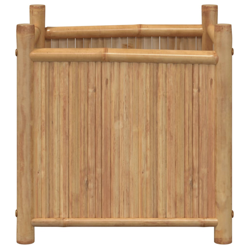 vidaXL Planter 50x50x50 cm Bamboo