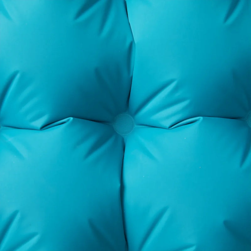 Self Inflating Camping Mattress with Pillow 1-Person Blue