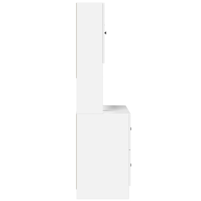 vidaXL Kitchen Cabinet White 95x50x180 cm Engineered Wood