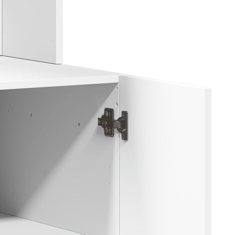 vidaXL Kitchen Cabinet White 95x50x180 cm Engineered Wood