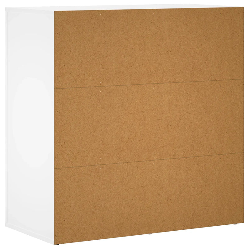 Sideboards 2 pcs White 79x38x80 cm Engineered Wood
