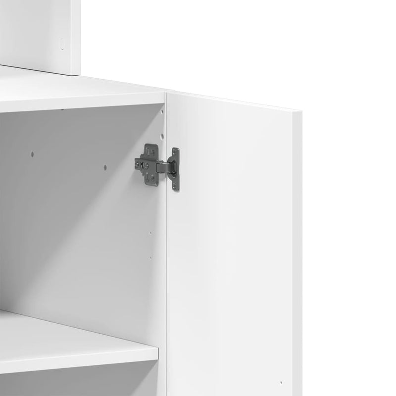 vidaXL Kitchen Cabinet White 60x50x180 cm Engineered Wood